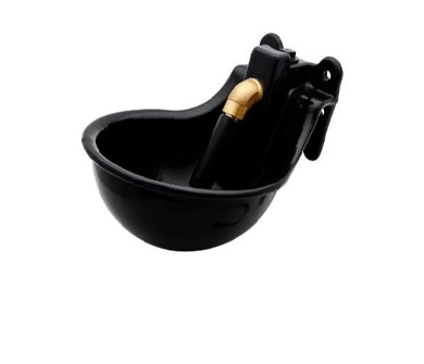 Чугунная чаша для поения с клапаном из латунной трубки –1.8L